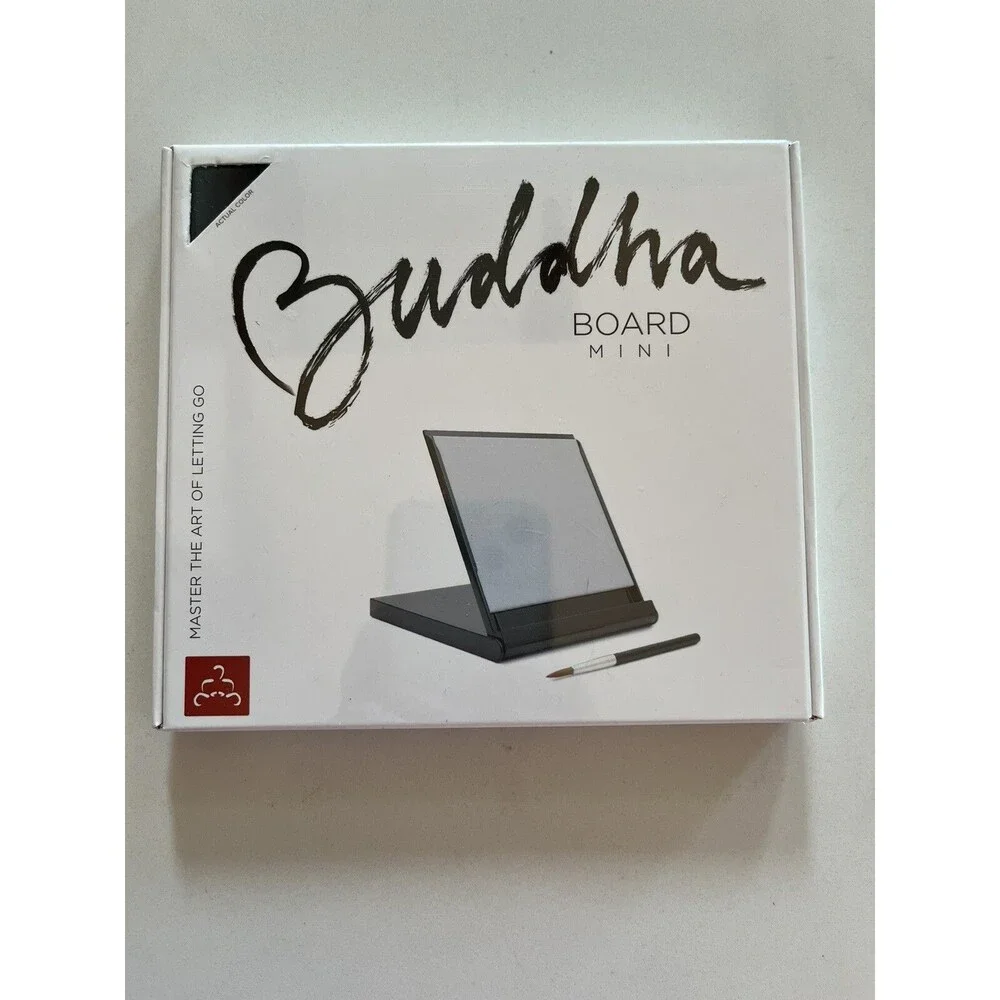 Buddha Board Mini Zen Inspired Painting Water Reusable Paintbrush Art New Sealed